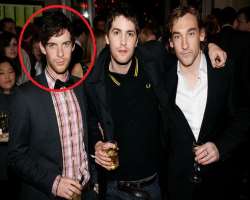 Harry Treadaway consuming alcohol